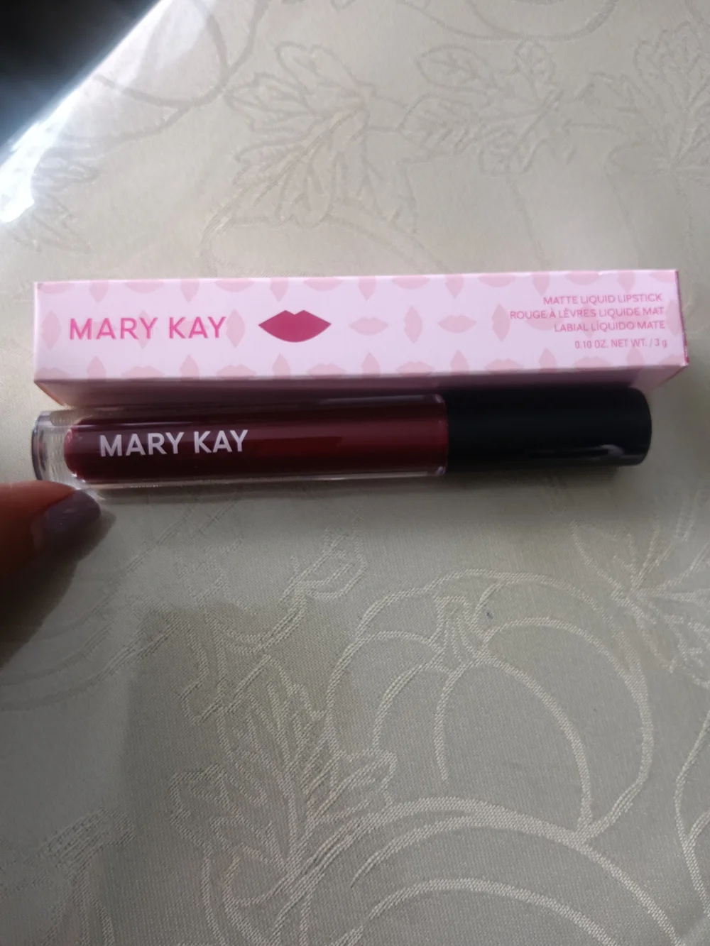 Mary Kay Matte Liquid Lipstick -Red Noir (Pink Packaging)